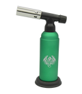 Special Blue  Monster 2 Butane Torch (Green) - 2.0 Refillable  Double Flame Lighter- Culinary Torch - Welding Torch - Adjustable Dual Flame for Desserts, Creme Brulee, BBQ and Baking  7.5