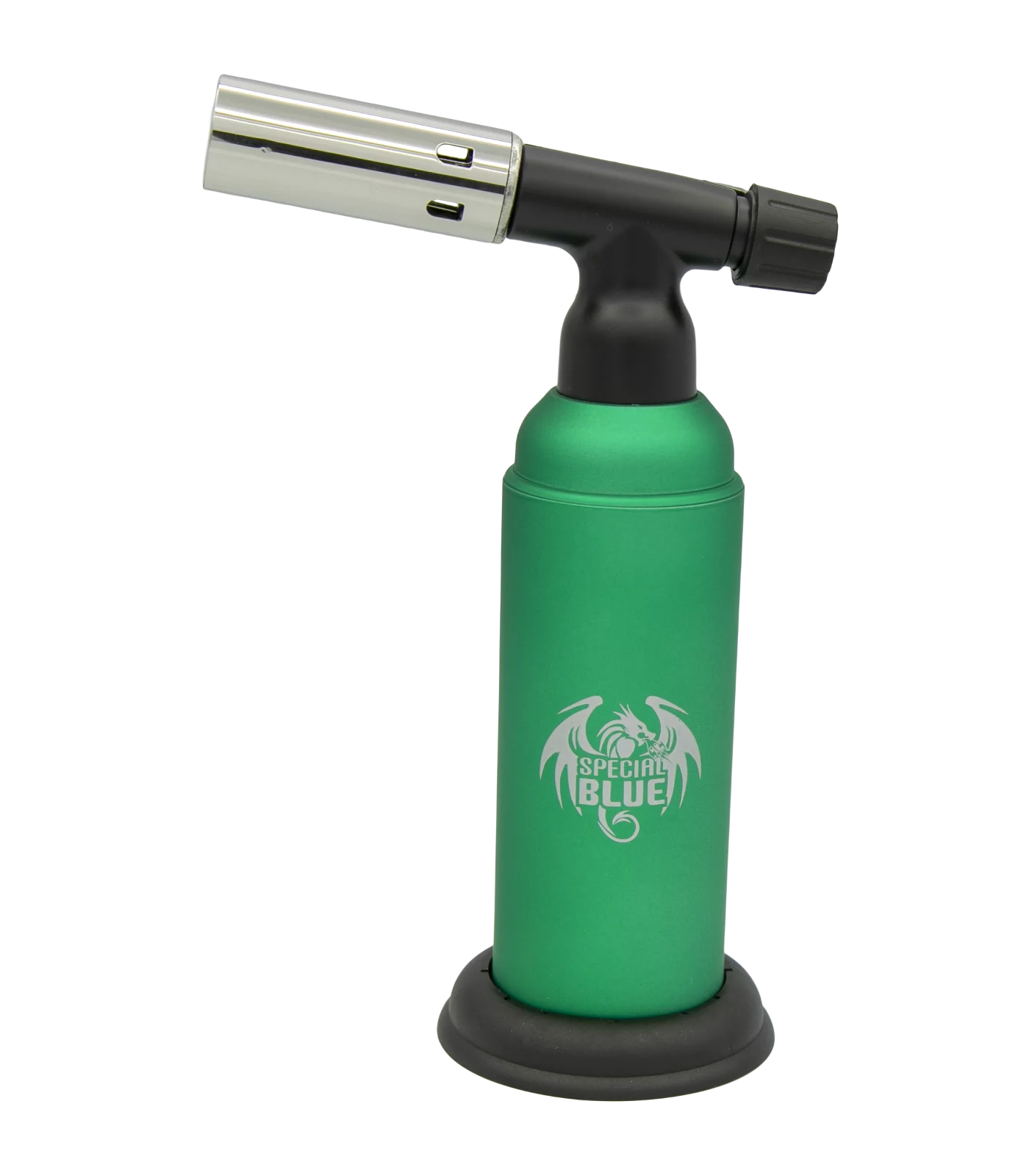 Special Blue  Monster 2 Butane Torch (Green) - 2.0 Refillable  Double Flame Lighter- Culinary Torch - Welding Torch - Adjustable Dual Flame for Desserts, Creme Brulee, BBQ and Baking  7.5