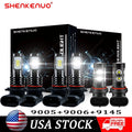 For Toyota Matrix 2003 2004 2005 2006 2007 2008 - 6x 6000K Combo LED Headlight Bulbs Fog Light Kits White Super Brihgt