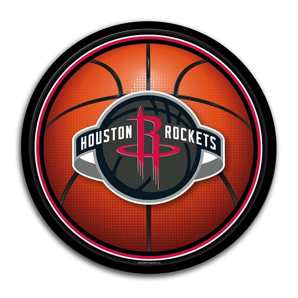 Houston Rockets: Basketball - Modern Disc Wall Sign