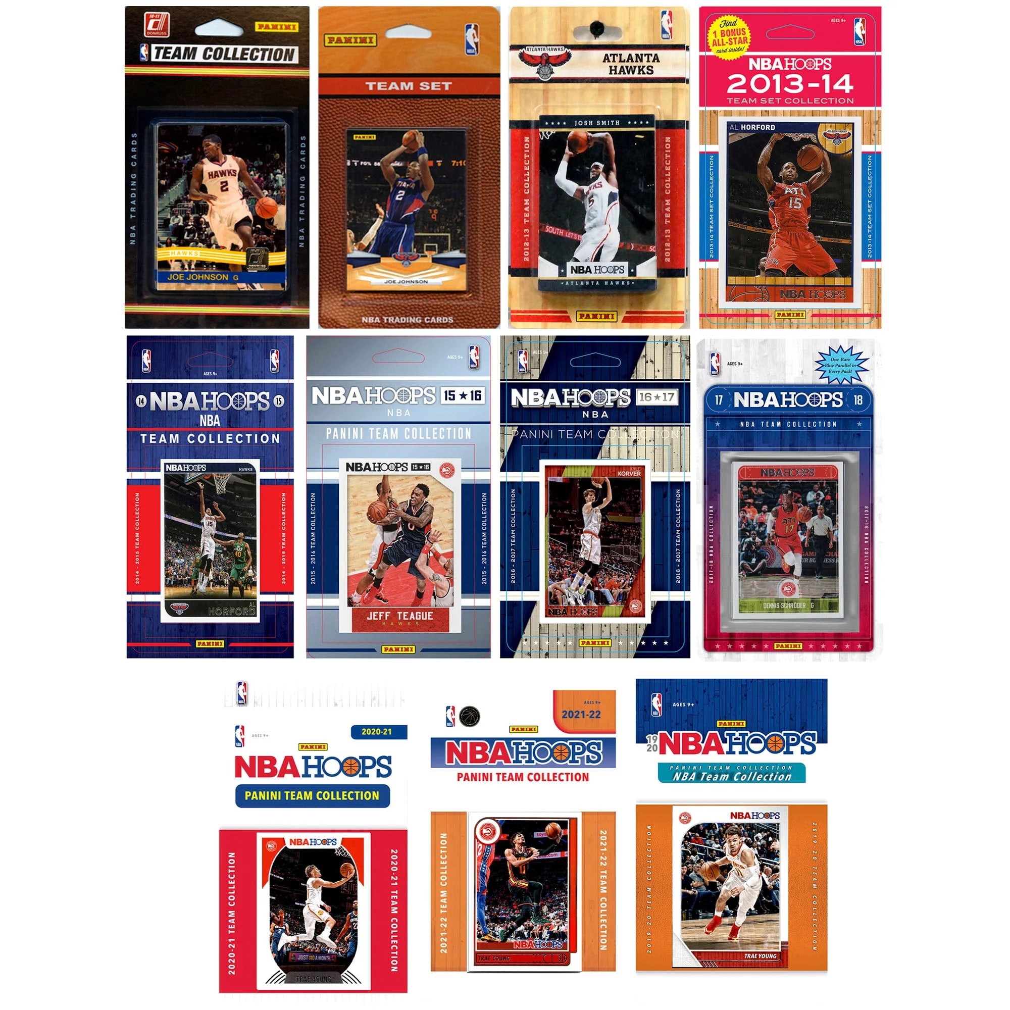 Atlanta Hawks Multi-Set Team Trading Cards