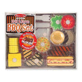 Wooden Grill & Serve BBQ Set