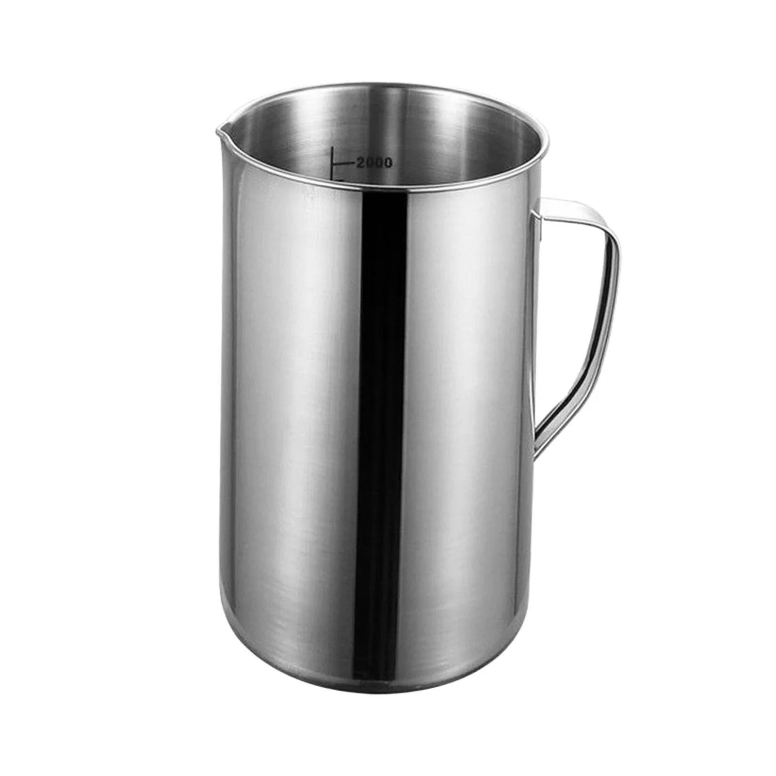 Steel Measuring Cup Pouring Cup Reusable Espresso Mugs Easy to Clean for Restaurant Bar Party Kitchen Tools Lab Measuring Cup
