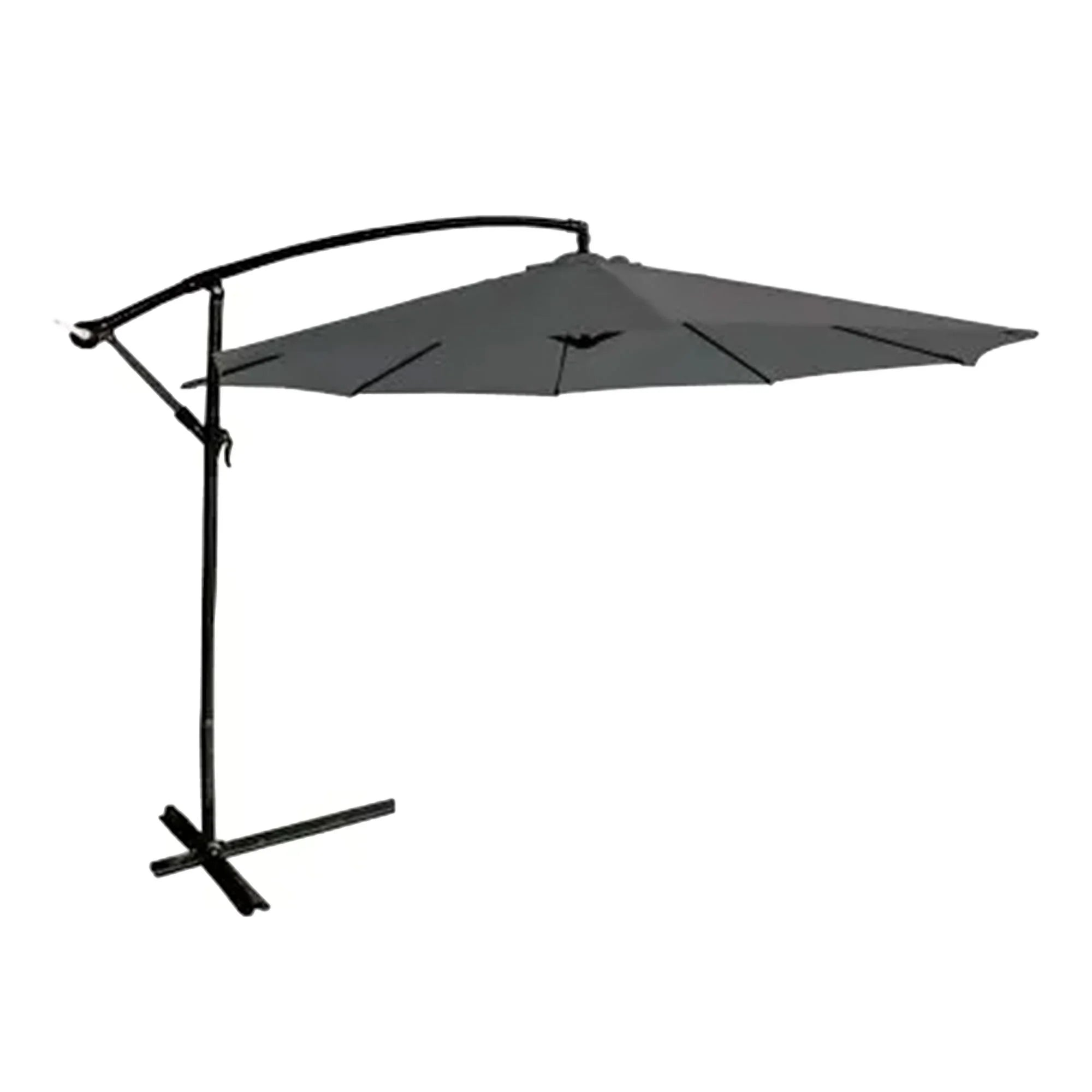 Four Seasons Courtyard 11.5 Foot Offset Patio Umbrella