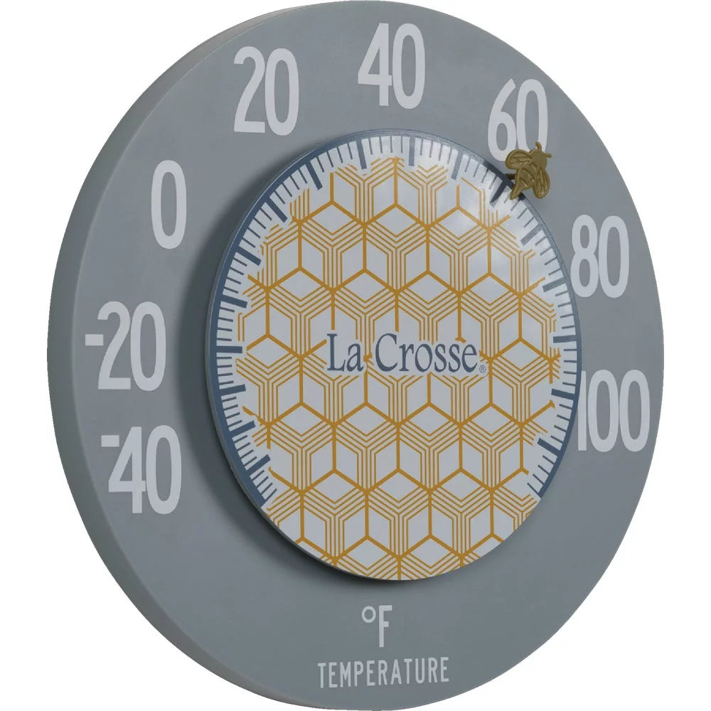 1PACK La Crosse Technology 8 In. Floating Dial Honeycomb Thermometer