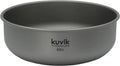 Kuvik 650ml (22 oz) Titanium Bowl - Ultralight and Compact Bowl for Backpacking, Camping, and Survival