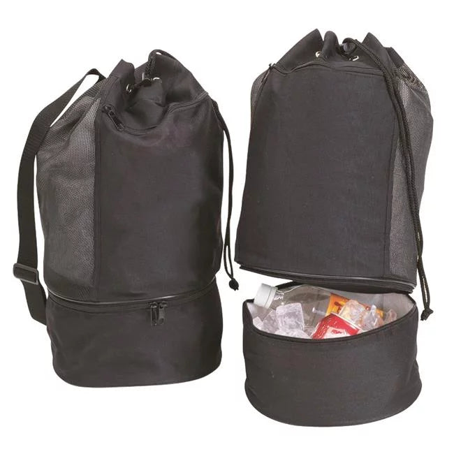 Beach Tote / Cooler Bag - Black