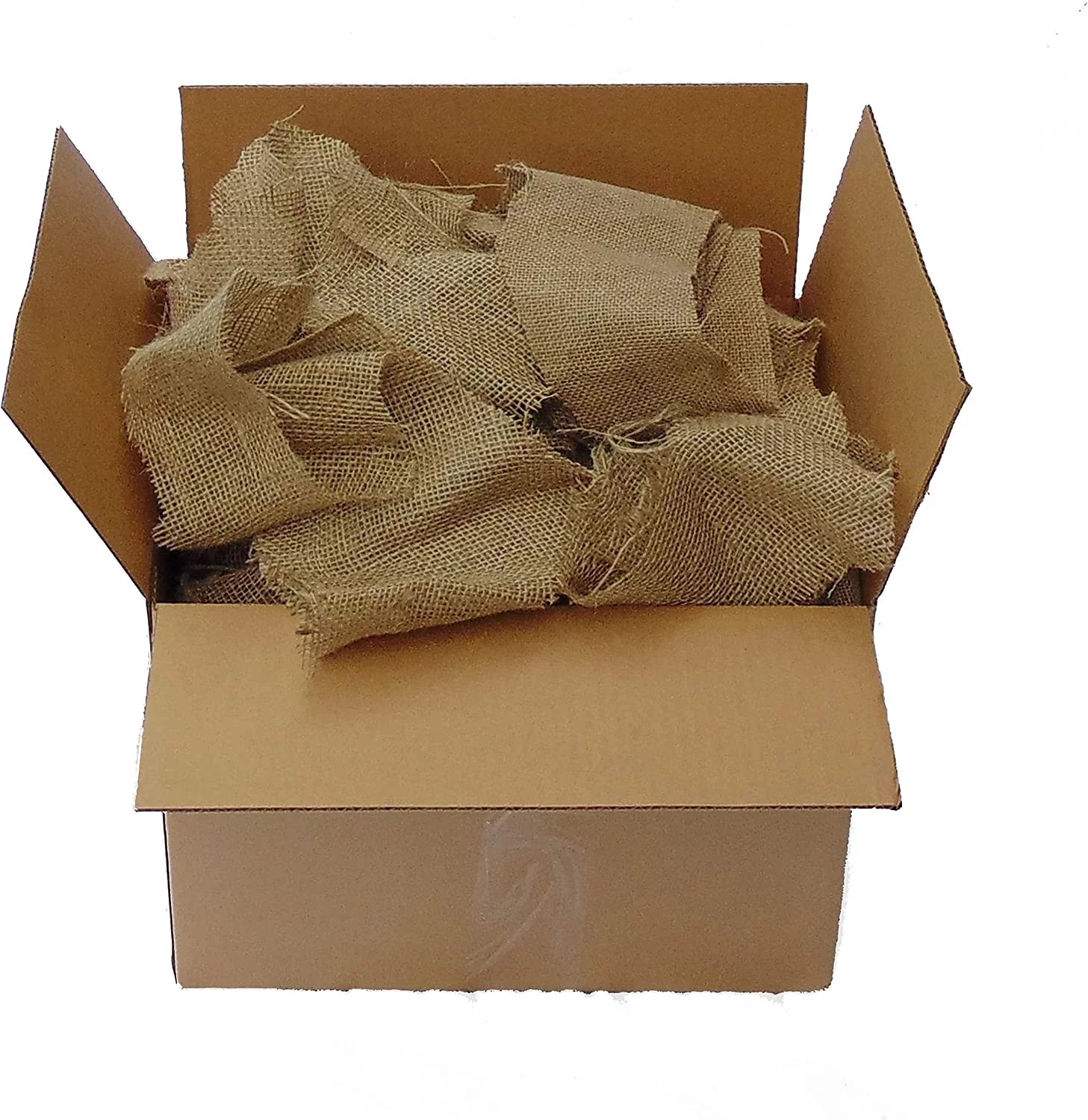 Jutemill Brand- 5 Pounds in Box Smoker Fuel for Beekeeping Jute Burlap Smoker Fuel Lights Easily with Match or Lighter Long Continuous Burn Produces Light, Cool Smoke, 5LB
