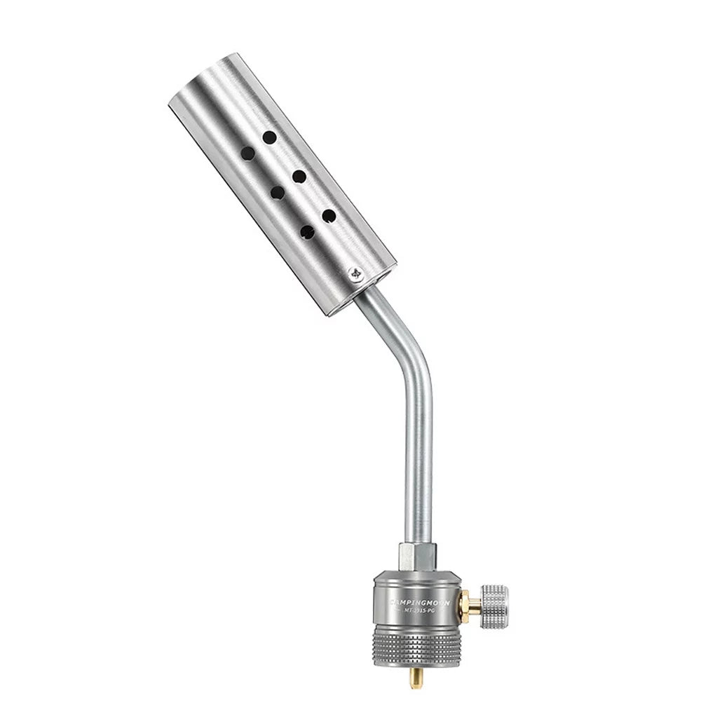 Htovila Flamethrower, Stainless Steel Fire Point Carbon Thrower with Preheating Tube for Barbecue and Camping
