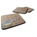 Carolines Treasures 8733FC Alligator Foam Coaster Set of 4, 3 1/2 x 3 1/2, multicolor