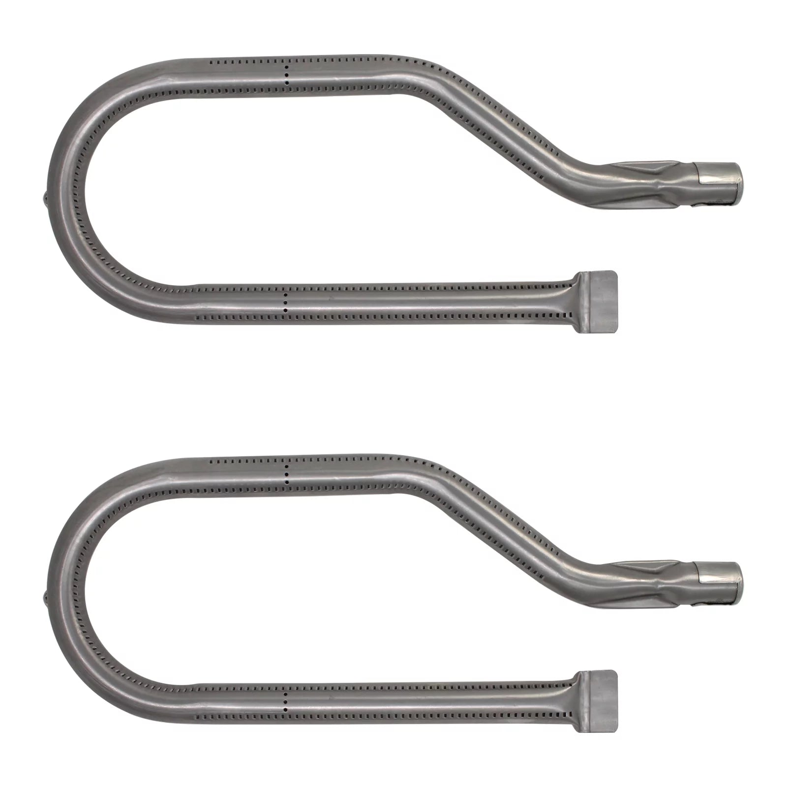 2-Pack BBQ Gas Grill Tube Burner Replacement Parts for Nexgrill 720-0071 - Compatible Barbeque Stainless Steel Pipe Burners