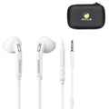 Wired Earphones Headphones w Mic Earbuds w Headset Case P6V for Samsung Galaxy S7 S6 S5, S10e S10 On5, J5, Grand Prime, Active, Note 8 TabPRO 10.1 SM-T520 5 4, J7, (2018) Refine