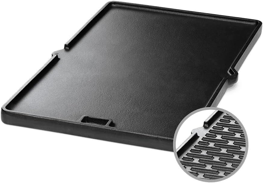 Cast Iron Griddle For Summit Grills, Black