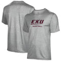 Men's Gray Eastern Kentucky Colonels Basketball Name Drop T-Shirt