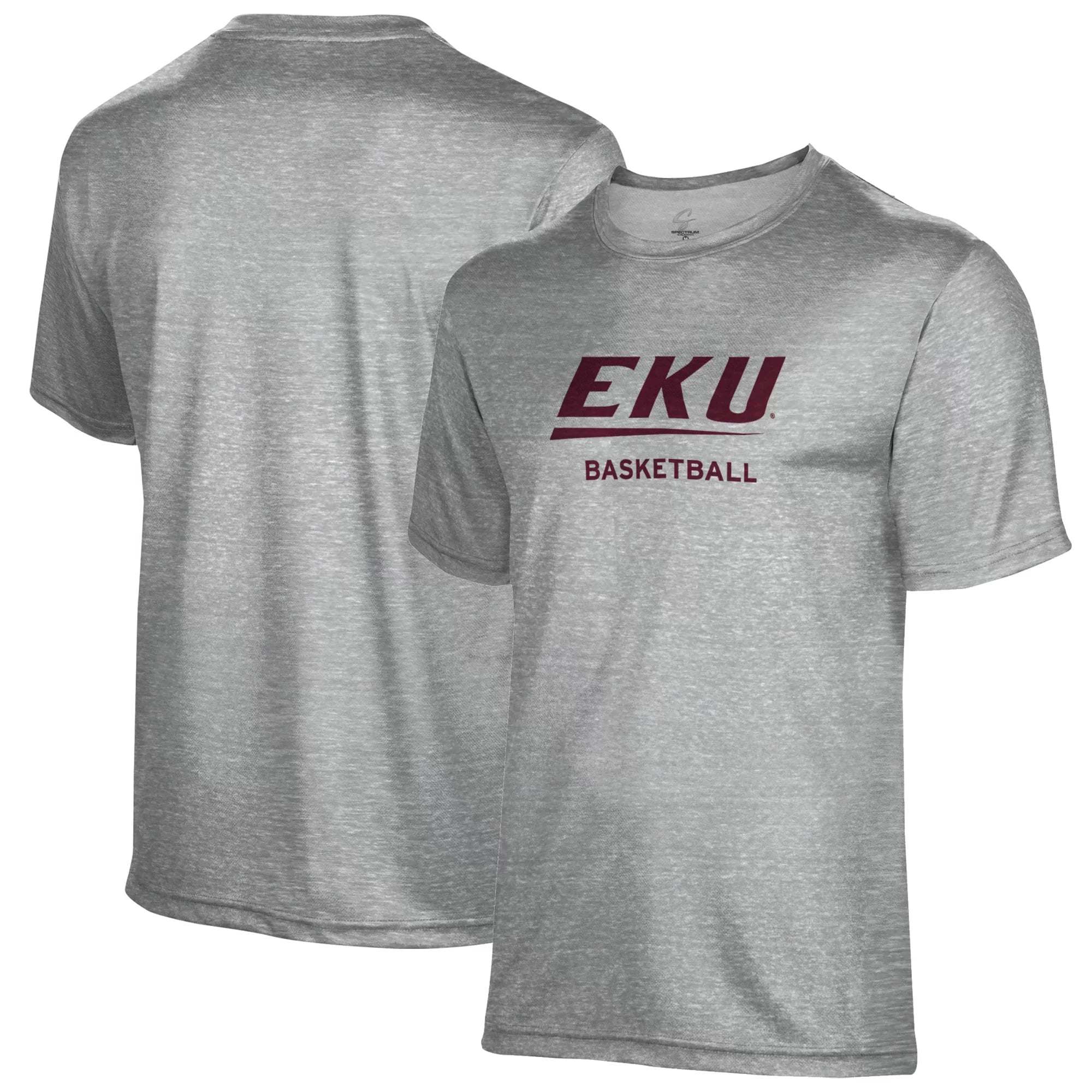Men's Gray Eastern Kentucky Colonels Basketball Name Drop T-Shirt