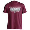 Eastern Kentucky University Colonels EKU Since 1906 Maroon Short Sleeve 2XL T-Shirt