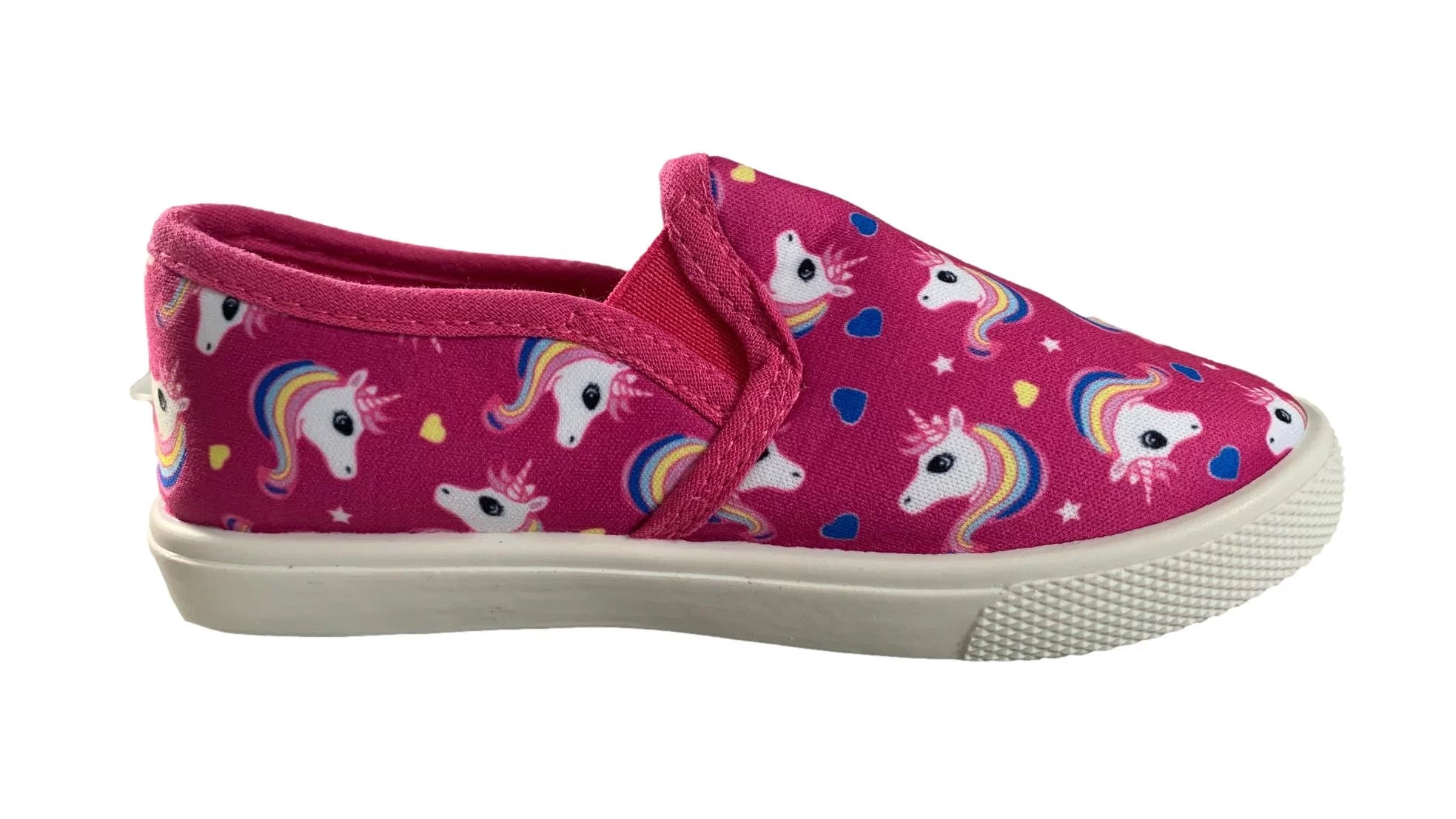 Princess Girls Slip On Shoes Unicorn Toddler Sneakers