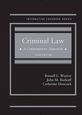 Pre-Owned Criminal Law: A Contemporary Approach, (Hardcover)
