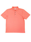 Grand Slam Mens Geranium Pink Performance Golf Polo Shirt Large