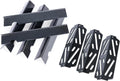 66795 Flavorizer Bars and 66040 Heat Deflector for Weber Genesis II 300 /LX 300 Series, Genesis II E-310 E-315 S-335 Grill Parts, Porcelain Steel Replacement Parts for Weber 66032 66685
