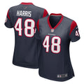 Women's Nike Christian Harris Navy Houston Texans Game Player Jersey
