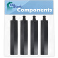 4-Pack BBQ Gas Grill Tube Burner Replacement Parts for Nexgrill 720-0057 - Compatible Barbeque Cast Iron Pipe Burners 15 3/4