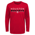 Outerstuff NBA Youth Boys Houston Rockets Tactical Stance Performance Tee