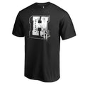 Men's Fanatics Branded Black Houston Rockets Letterman T-Shirt