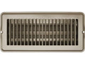 1 pack-RV Designer H874 RV Metal Floor Register With Damper - 9.5 x 3.75 - Tan