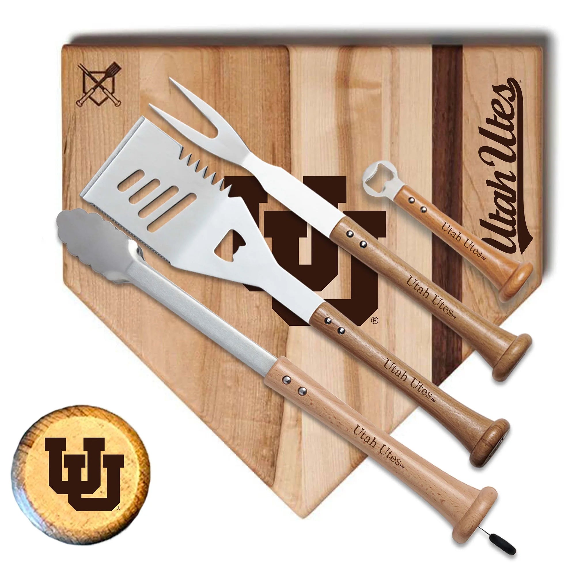 Baseball BBQ Utah Utes 17 Grand Slam Combo Set