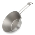 TOMSHOO Collapsible Camping Bowl with Travel Cutlery - Lightweight and Space-Saving Design