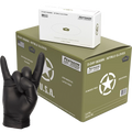D-Day Industrial Nitrile Gloves, Powder Free, Latex Free, 6 Mils Thickness - Case of 1000 - Size M