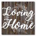 Courtside Market WEB-FF984-16x16 16 x 16 in. Loving Home Gallery-Wrapped Canvas Wall Art