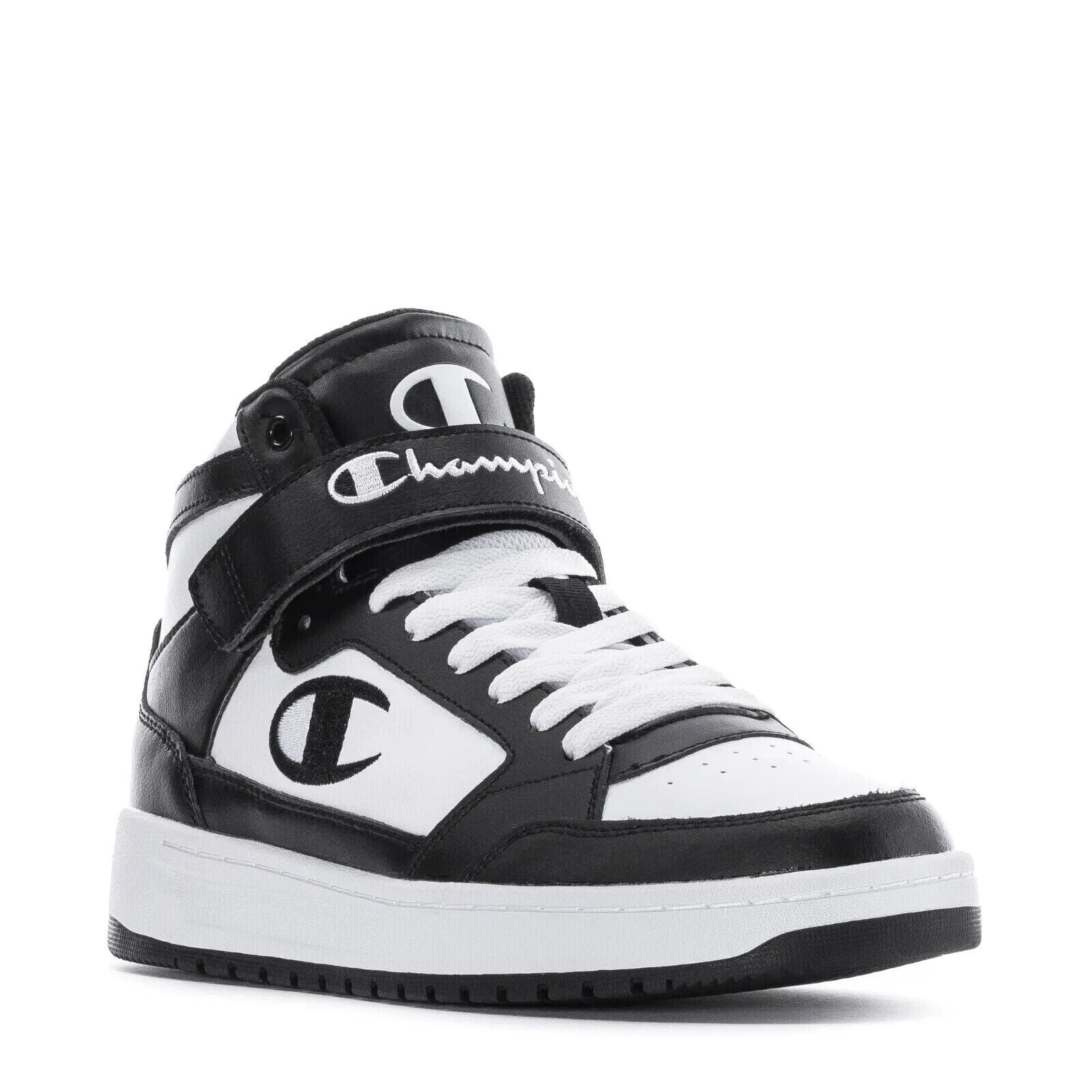 CHAMPION DROME 19 HI LACE-UP TRAINER SNEAKER MEN SHOES BLACK/WHITE SIZE 11.5 NEW