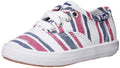 Keds Champion CVO Prints Sneaker (Toddler/Little Kid/Big Kid),Navy/Red Strip,5.5 M US Toddler