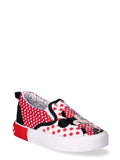 Disney Little Girl & Big Girl Minnie Mouse Twin Gore Slip-On Shoes