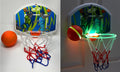 NSG LED Light Up Basketball Toy Set for Boys and Girls, LED Light up Hoop and Basketball - Ages 4 and Up