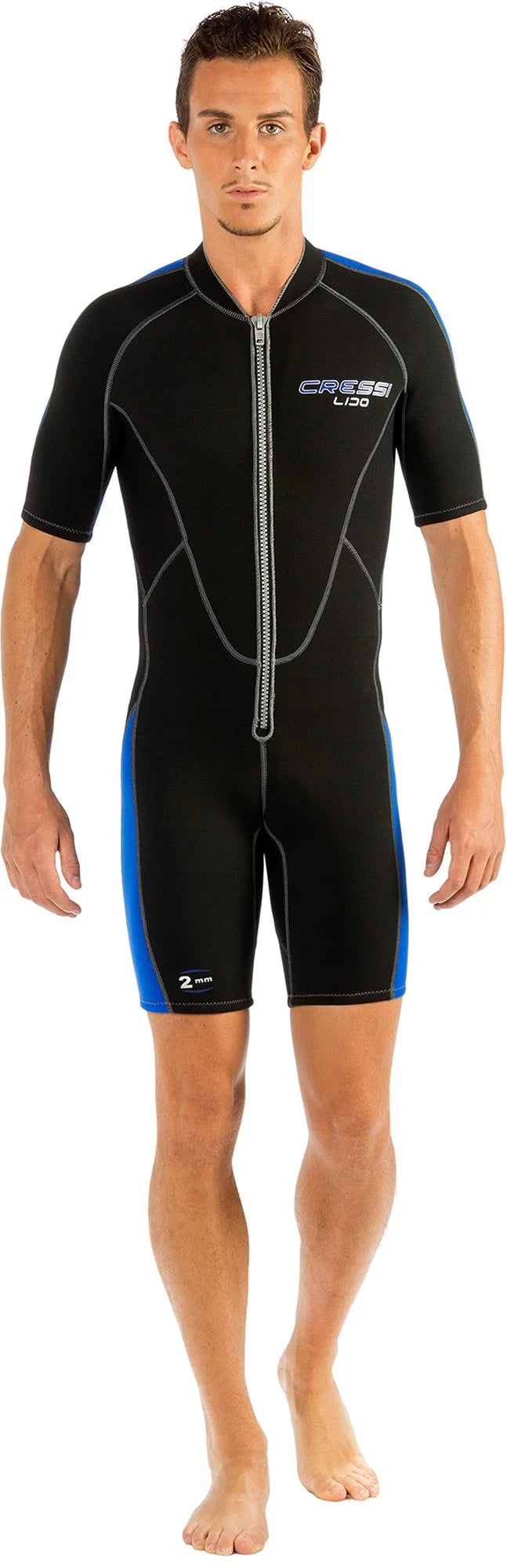 Cressi 2mm Lido Men's Shorty Wetsuit