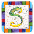 Carolines Treasures  Alligator Foam Coasters - Set 4 - 3.5 x 3.5 In.