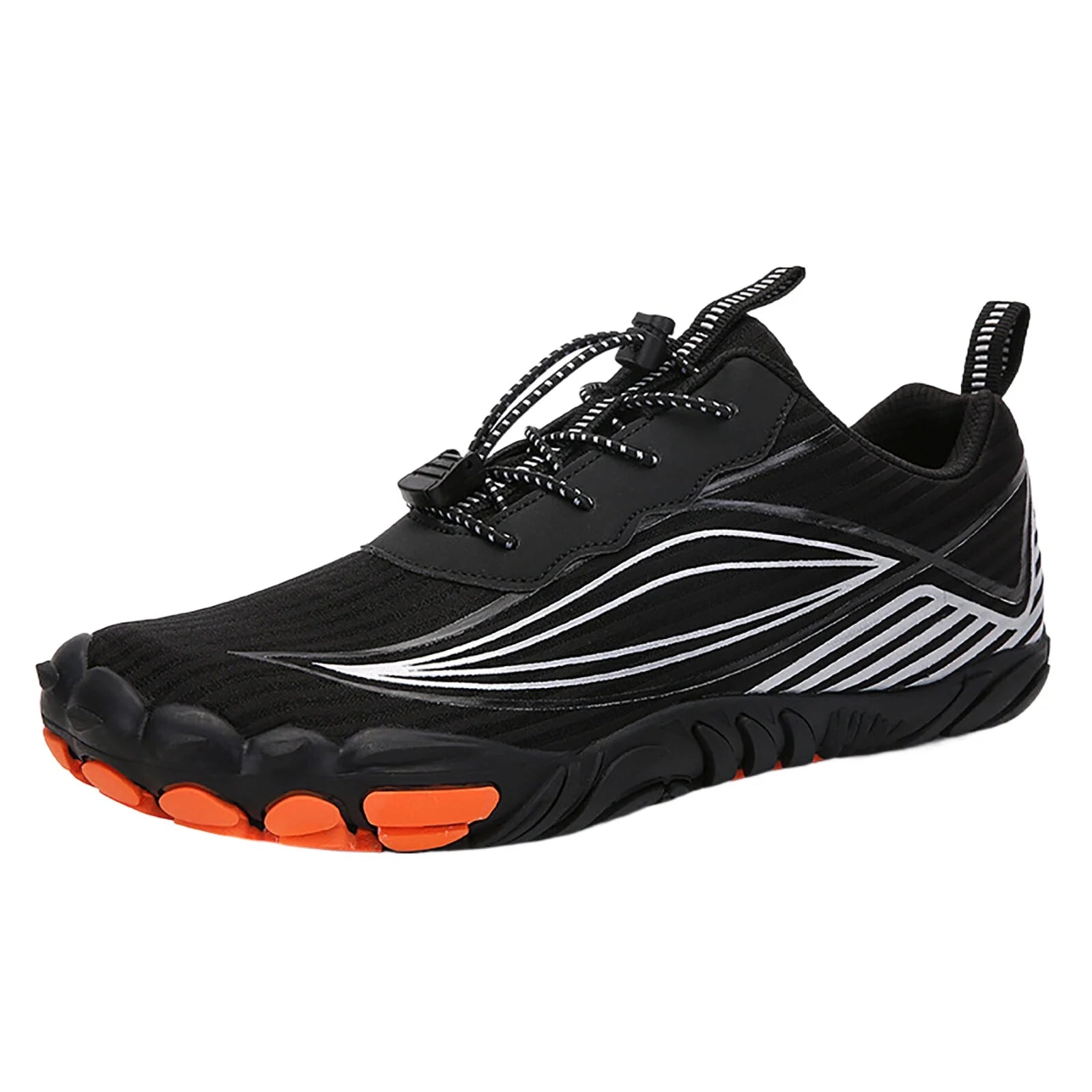 VBARHMQRT Volleyball Shoes New Large Size Non Slip Wading Shoes Outdoor Five Toe Hiking and Mountaineering Shoes Couples Fitness and Sports Creek Tracing Shoes Sneakers for Women 2024