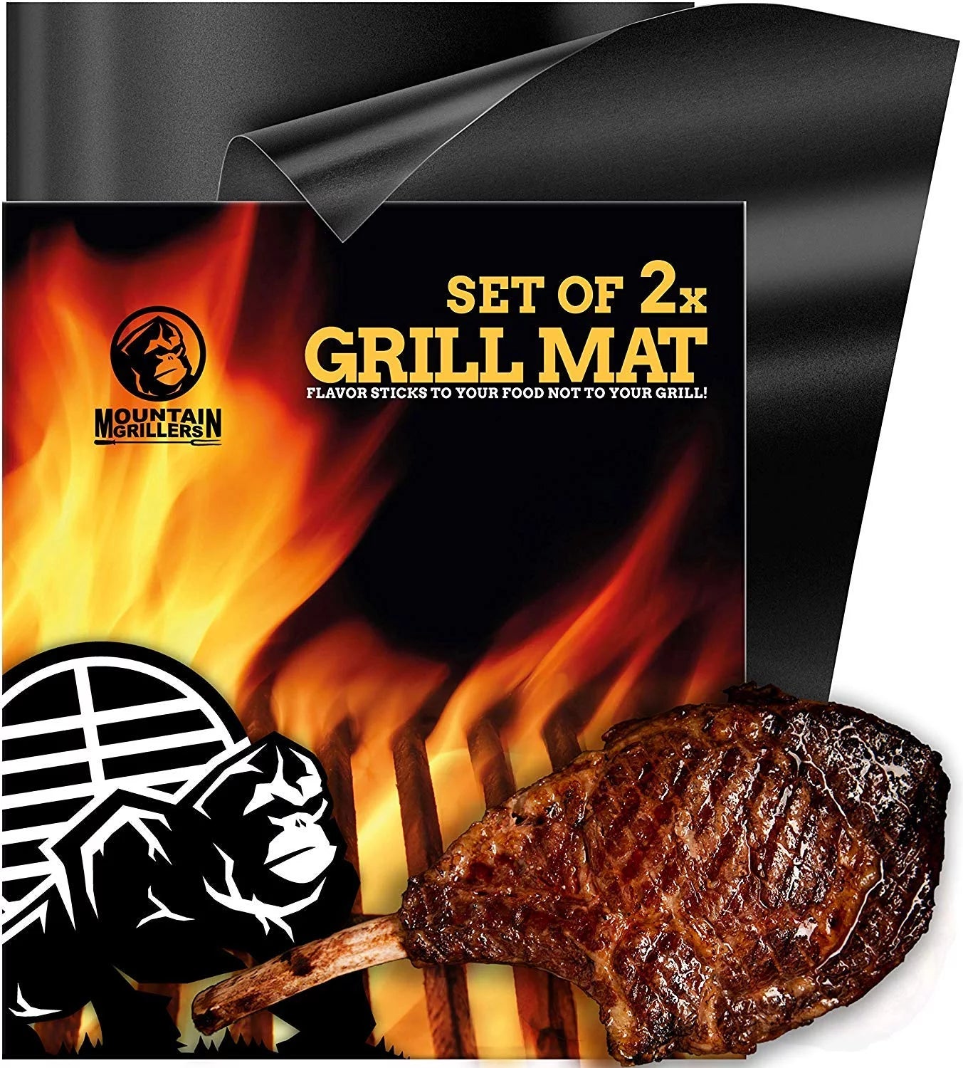 Bbq Grill Mat Non Stick Heavy Duty Bbq Grilling Mats For Gas Grill Or Charcoal
