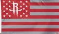 Houston Rockets Deluxe NBA Grommet Flag Licensed Basketball Banner 3' x 5'