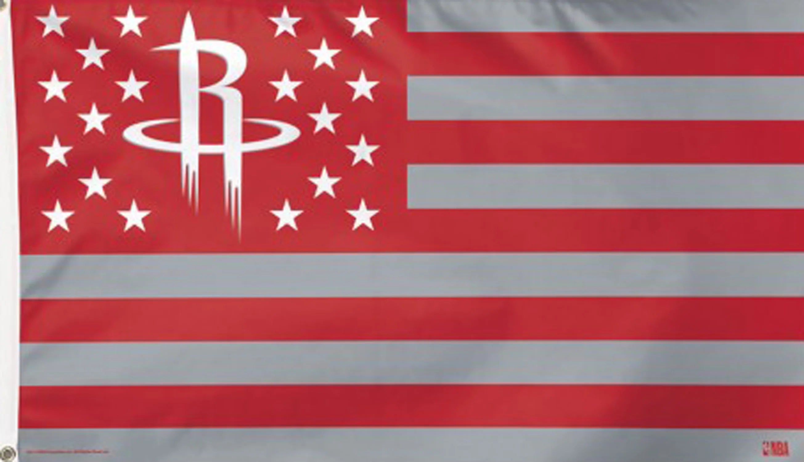 Houston Rockets Deluxe NBA Grommet Flag Licensed Basketball Banner 3' x 5'