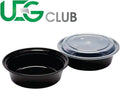 UEG Club Meal Prep Containers Reusable, Stackable Food Storage Containers with lids, Microwave, BPA Free, Freezer Safe 7 (25ct)