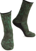 Cressi Hunter Socks 3mm (Camo Green, Small)