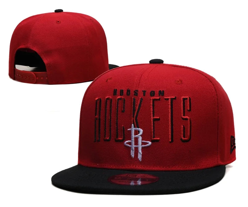 Houston-rockets Basketball Cap Professional League Hat Adjustable Flat Cap