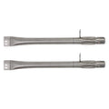 2-Pack BBQ Gas Grill Tube Burner Replacement Parts for Brinkmann 810-4220-S - Compatible Barbeque Stainless Steel Pipe Burners