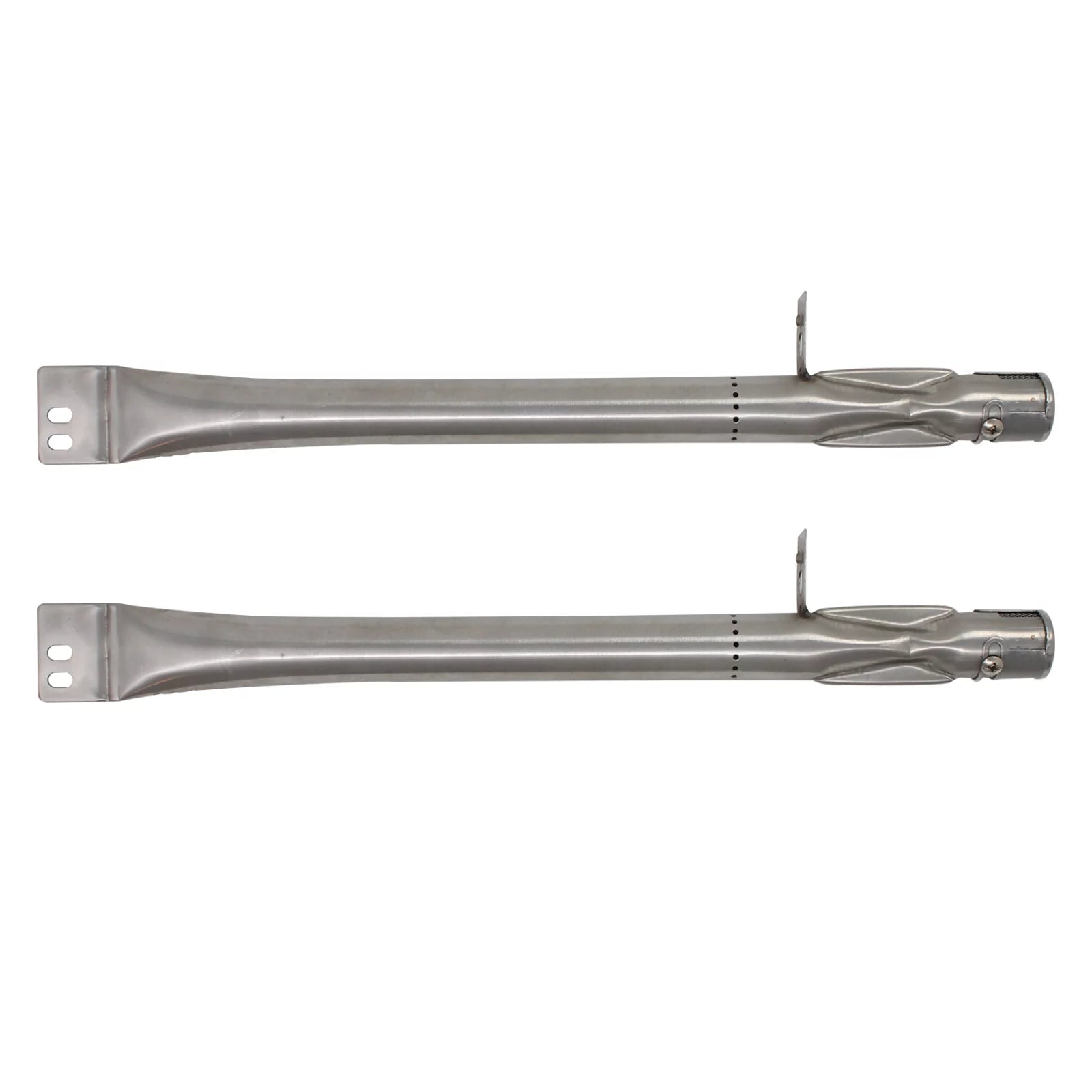 2-Pack BBQ Gas Grill Tube Burner Replacement Parts for Brinkmann 810-2511-F - Compatible Barbeque Stainless Steel Pipe Burners