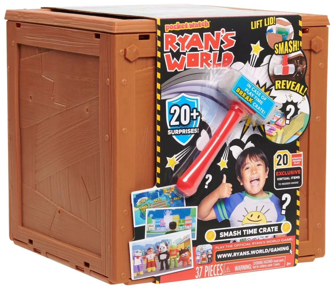 Ryan's World Smash Time Crate Mystery Surprise