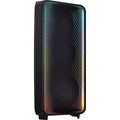 Open Box Samsung MX-ST90B Sound Tower High Power Audio, 1700W Floor Standing Speaker, Bi-Directional Sound, IPX5 Water Resistant, Party Lights +, Karaoke, Wheels Included, Bluetooth, 2022